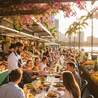 A lifestyle photograph illustrating Australian Culinary Scene: A Global Sensation