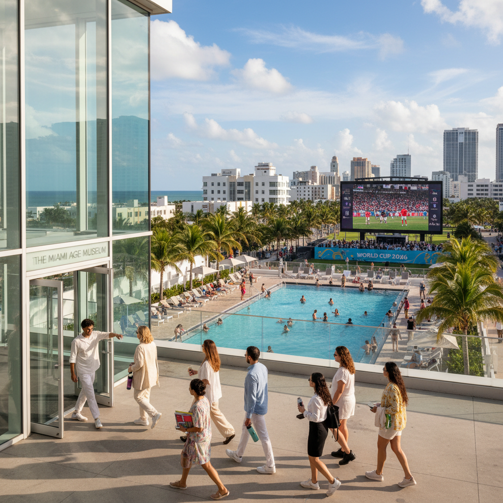 Beat the heat in Miami with a guide to June-August 2026 activities including museums, pools, and World Cup watch parties.