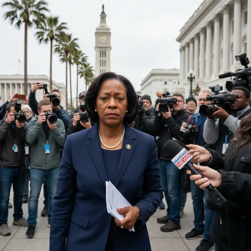 South Florida Congresswoman Sheila Cherfilus-McCormick in a professional, realistic setting with natural lighting.